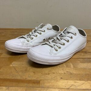 Converse Chuck Taylor® All Star® Ox Low Top Sneaker White Gold Women’s Size 8